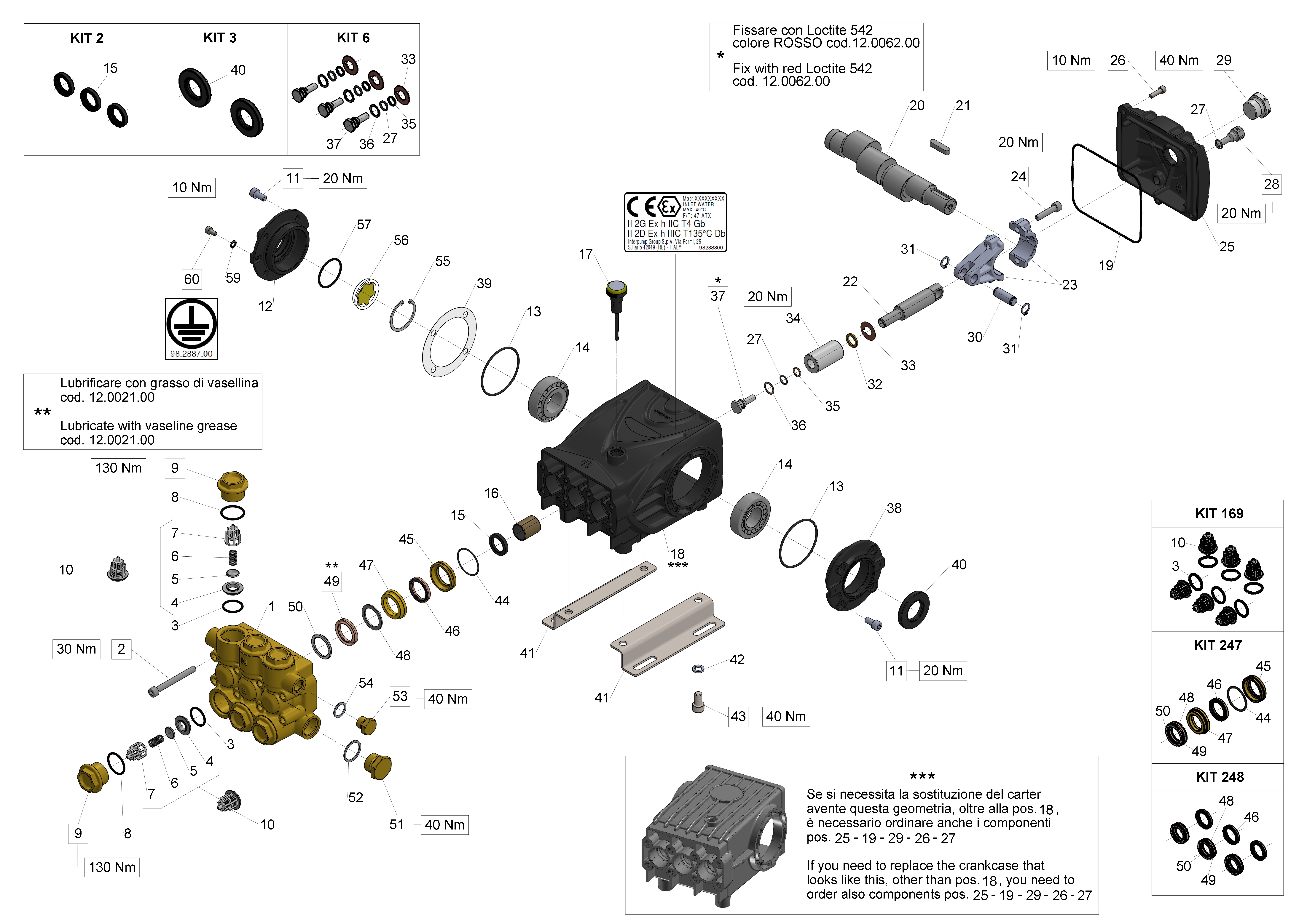 WS1040 — Male shaft (key)